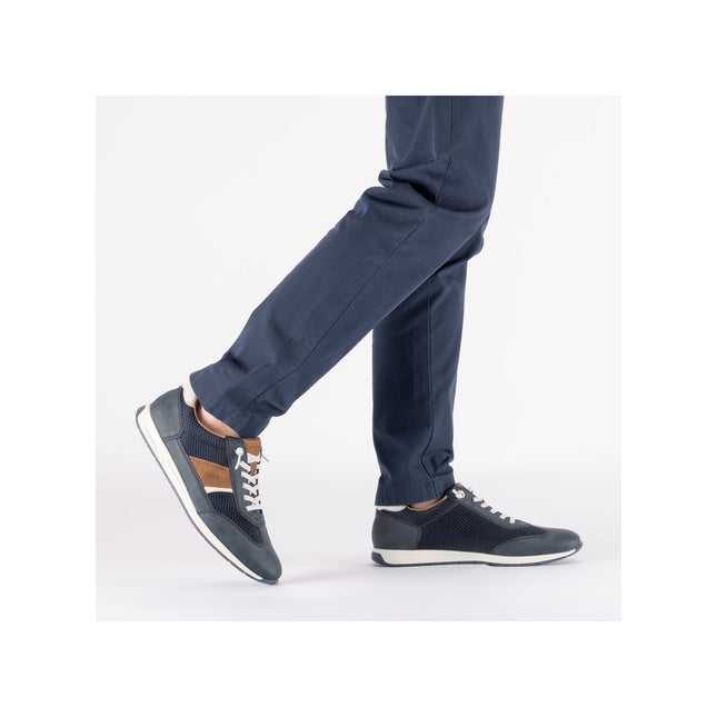 Rieker 11960-14 Blue Mens Casual Trainers