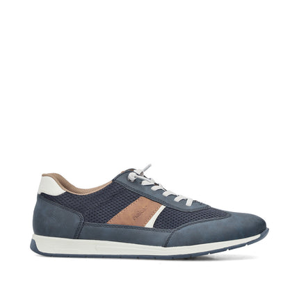 Rieker 11960-14 Blue Mens Casual Trainers