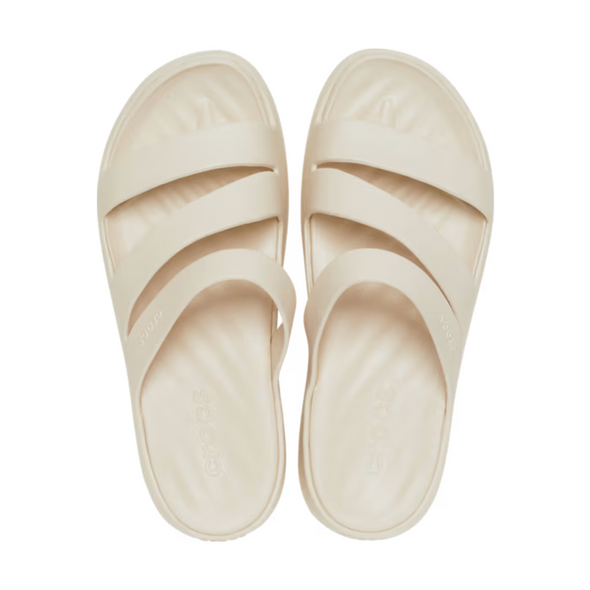 Crocs Getaway Strappy Cream