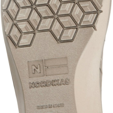 Nordikas 347-O/8 Dublin Negro - Black Leather Slip On Ladies Slippers