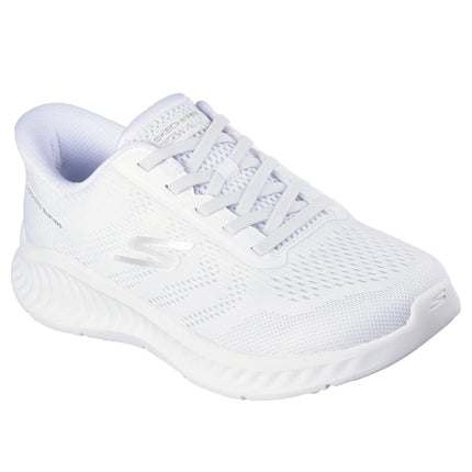Skechers 125643 — SKECHERS SLIP-INS: GO WALK NOW - KHLOE Slip-Ins Engineered Mesh Bungee WHT White