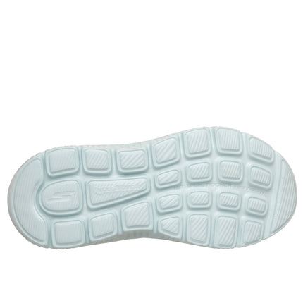 Skechers 125881 — SKECHERS SLIP-INS: GO WALK MAX CUSHIONING HYPER Slip-Ins Two Toned Engineered Mesh Bungee SLT Blue Ladies Trainers
