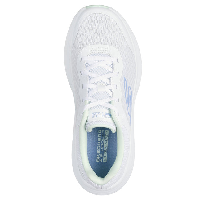 Skechers 129470 — MAX CUSHIONING ENDEAVOUR Engineered Mesh Lace Up W/ Hm Details WMNT White