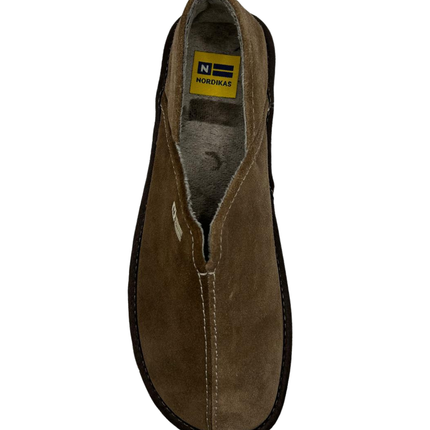 Nordikas 2134 - Tan Suede Mens Slippers