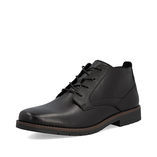 Rieker 13902-00 Mens Black Low Top Boots