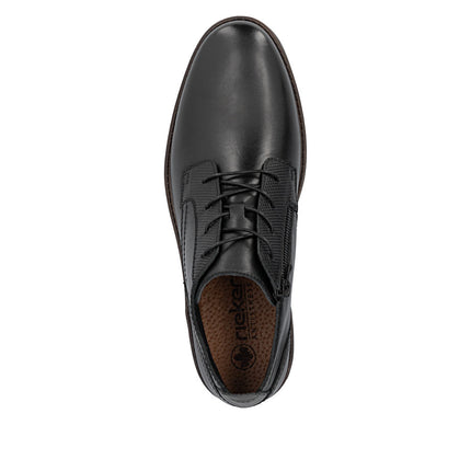 Rieker 13902-00 Mens Black Low Top Boots