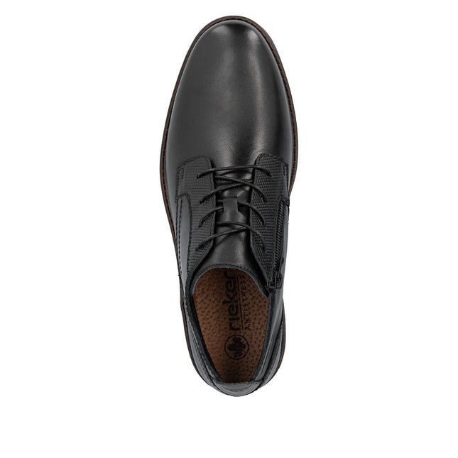 Rieker 13902-00 Mens Black Low Top Boots