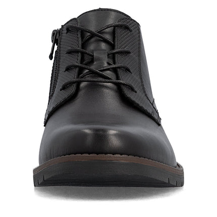 Rieker 13902-00 Mens Black Low Top Boots