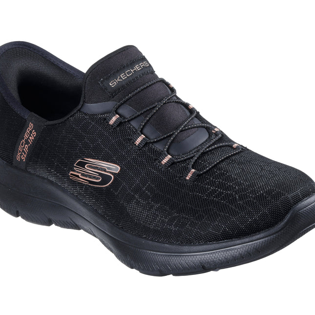 Skechers 150128 Summits - Classy Black Rose Gold