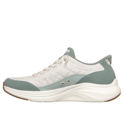 Skechers 150404 — SKECHERS SLIP-INS: CONTOUR FOAM - COZY  FIT Cozy Fit Knotted Bungee Slip-In W/ Air-Cooled Mf SAGE Green