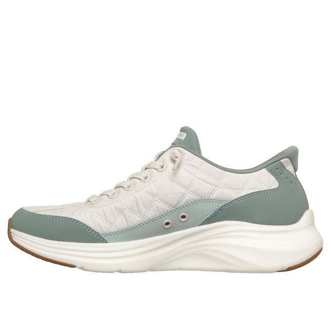 Skechers 150404 — SKECHERS SLIP-INS: CONTOUR FOAM - COZY  FIT Cozy Fit Knotted Bungee Slip-In W/ Air-Cooled Mf SAGE Green