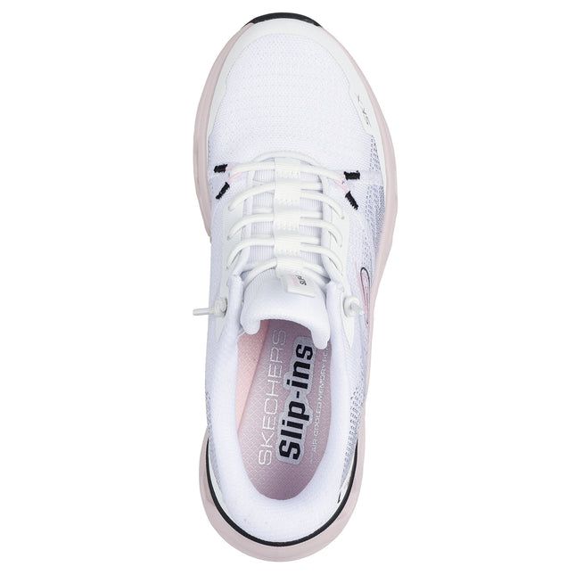 Skechers 150513 Glide - Step Altus - Fast Lane White Pink Slip-ins