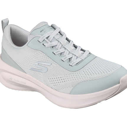 Skechers 150572 — SKECHERS PLUSH FOAM Engineered Mesh Lace-Up W/Air-Cooled Mf GYPK Grey