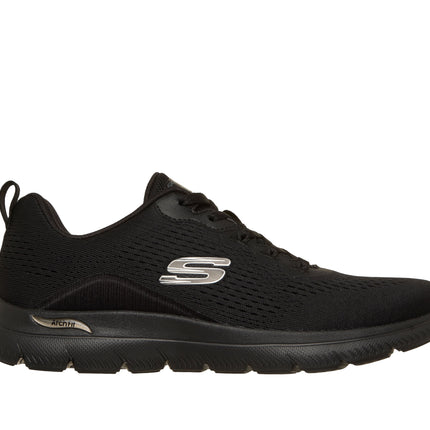 Skechers 150754 — ARCH FIT SUMMITS Arch Fit Engineered Mesh Lace-Up W/Air-Cooled BBK Black
