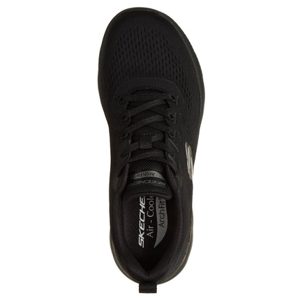 Skechers 150754 — ARCH FIT SUMMITS Arch Fit Engineered Mesh Lace-Up W/Air-Cooled BBK Black