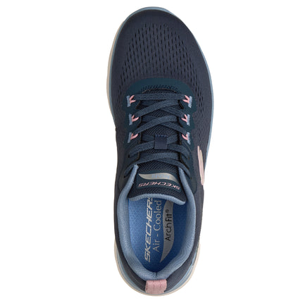 Skechers 150754 — ARCH FIT SUMMITS Arch Fit Engineered Mesh Lace-Up W/Air-Cooled NVLB Blue