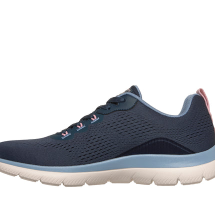 Skechers 150754 — ARCH FIT SUMMITS Arch Fit Engineered Mesh Lace-Up W/Air-Cooled NVLB Blue