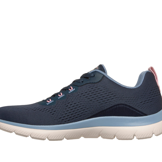 Skechers 150754 — ARCH FIT SUMMITS Arch Fit Engineered Mesh Lace-Up W/Air-Cooled NVLB Blue