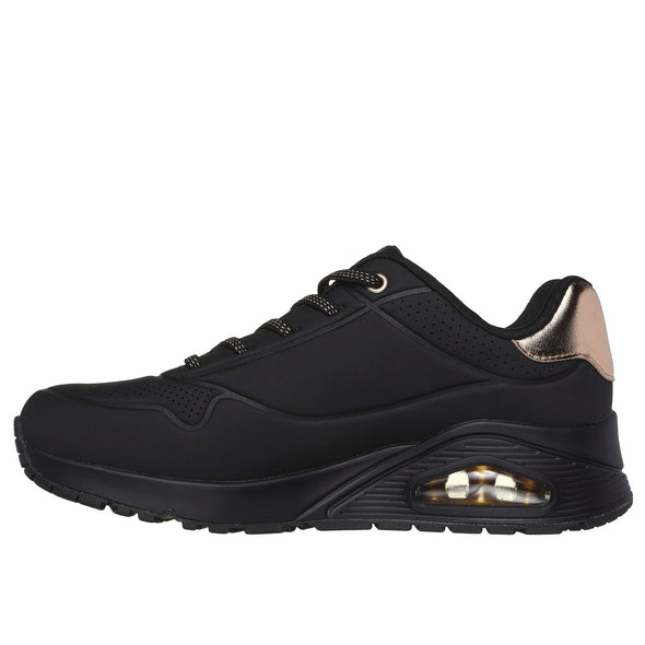 Skechers Uno - Shimmer Away -  Black / Black