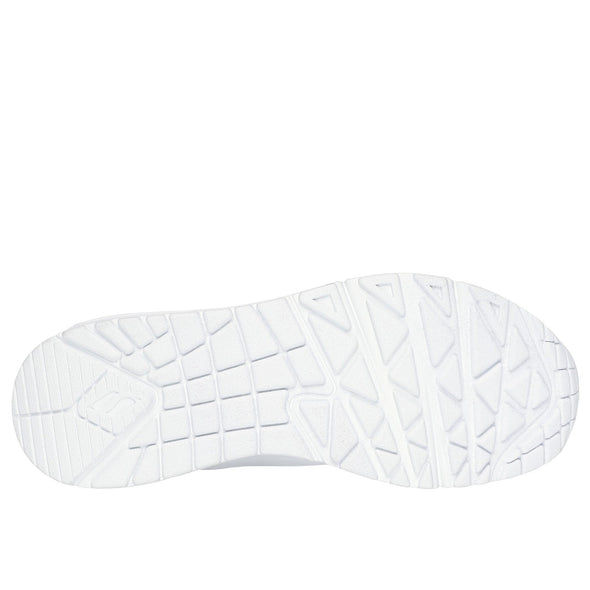 Skechers Uno - Shimmer Away -  White / Silver