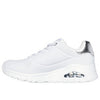 Skechers Uno - Shimmer Away -  White / Silver