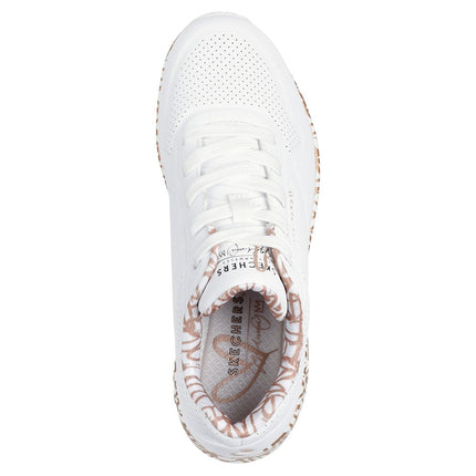 Skechers Uno - Loving Love White Rose Gold