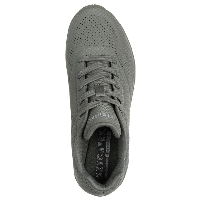 Skechers 177861 Uno - Shiny Scale Olive