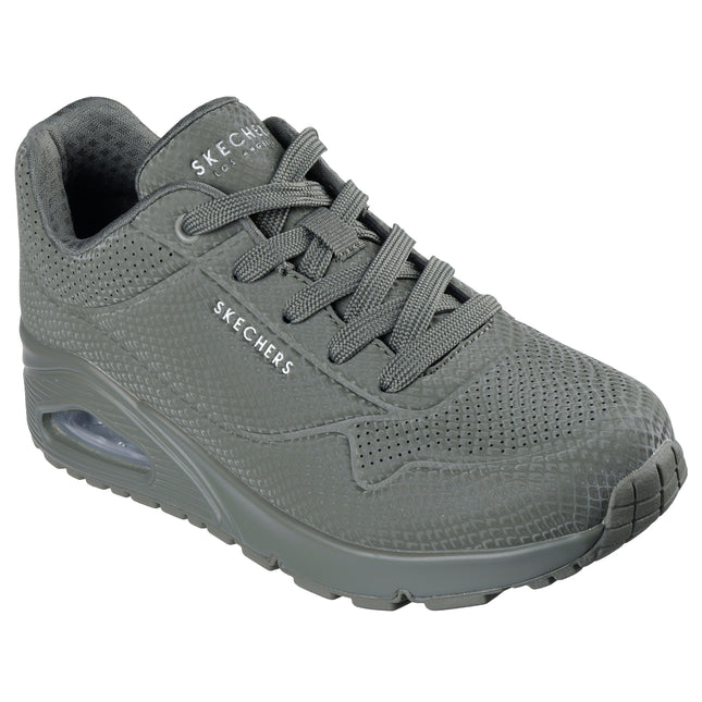 Skechers 177861 Uno - Shiny Scale Olive