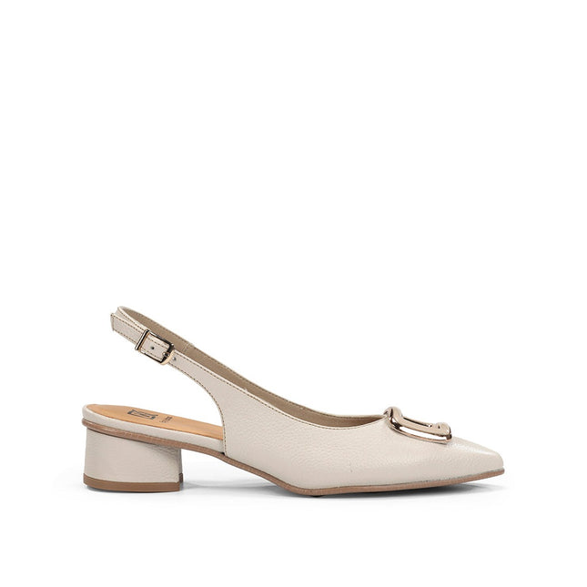 Dorking by Fluchos Tea D9514 Indios Raw Women’s Leather Dress Pumps – 3 cm Comfort Heel, TPU Sole – Summer 2026 (Taupe)