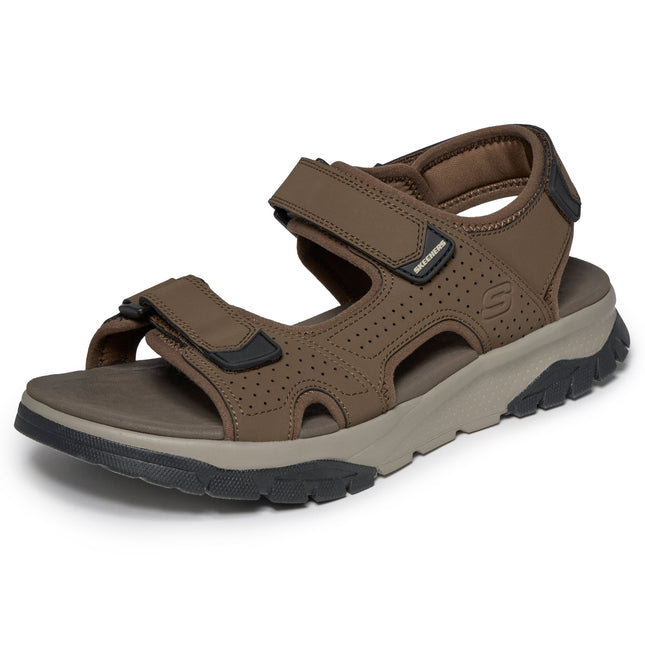 Skechers 205724 WAGNER - AVALON BRN Brown Mens Sandals