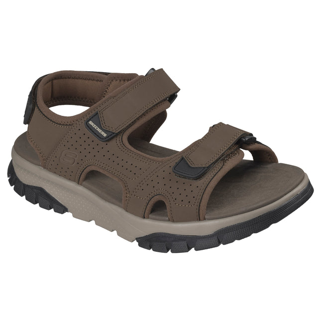 Skechers 205724 WAGNER - AVALON BRN Brown Mens Sandals