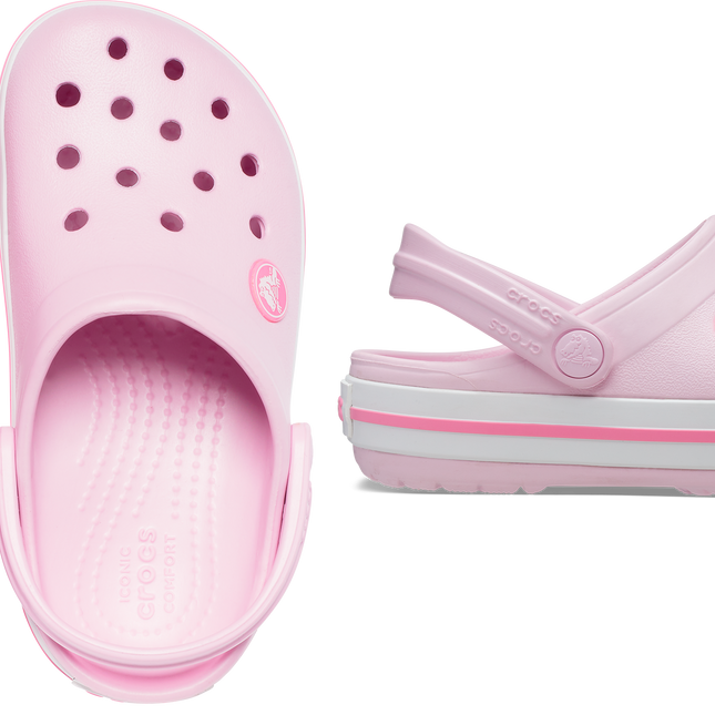 Crocs Crocband Clog T Ballerina Pink Kids