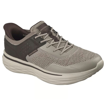 Skechers 211334 / TPBR SKECHERS SLIP-INS: NEVARRO-TAVO Taupe/Brown Slip-Ins