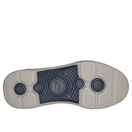 Skechers 216812 — GO WALK ARCH FIT 2.0 - PERCY NVGY Blue Slip-Ins - Circular Knit Bungee Slip-On Mens Trainers