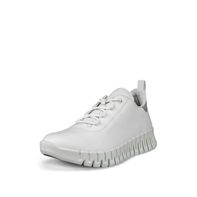 Ecco Gruuv 218203 Metaflex White Light Grey