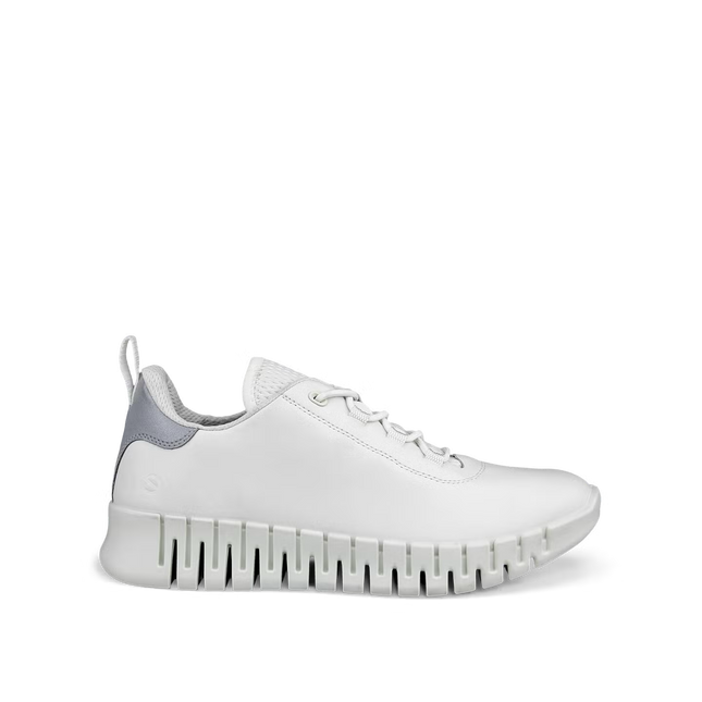 Ecco Gruuv 218203 Metaflex White Light Grey