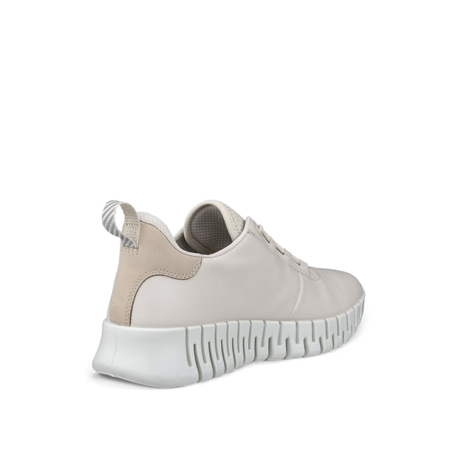 Ecco 21820360720 Gruuv Limestone White Ladies Trainers