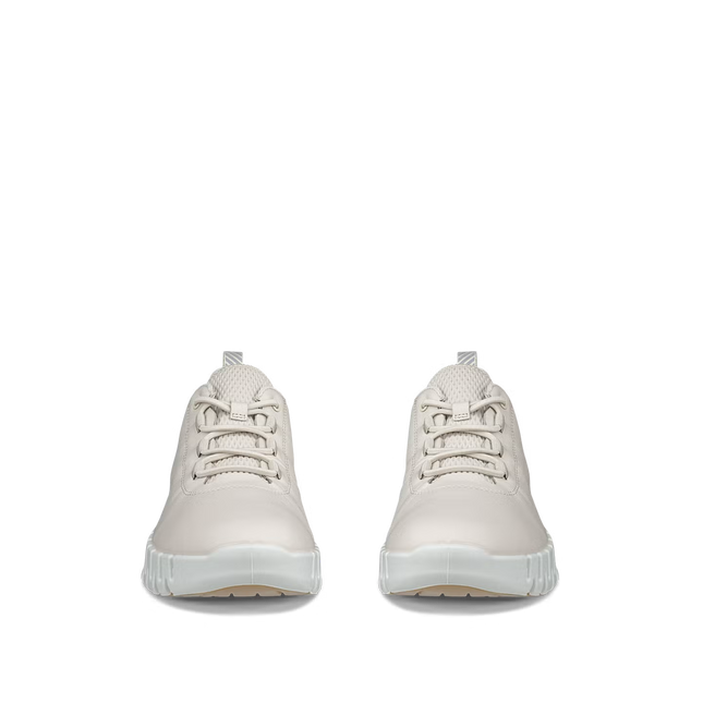 Ecco 21820360720 Gruuv Limestone White Ladies Trainers