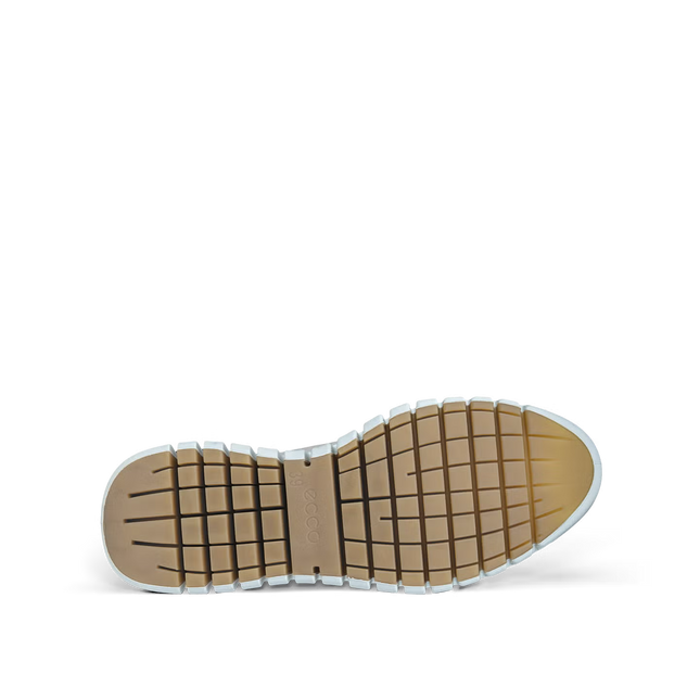 Ecco 21820360720 Gruuv Limestone White Ladies Trainers