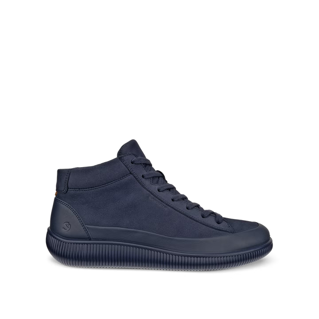 Ecco 220273 Soft Zero W Marine 50595 Ladies Nubuck Waterproof Mid-Cut Boot