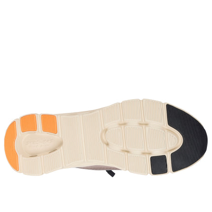 Skechers 233110 — SKECHERS SLIP-INS: ARCH FIT GLIDE-STEP PRO TPBK Beige Slip Ins Engineered Jacquard Knit Bungee Sneaker w/ acmf