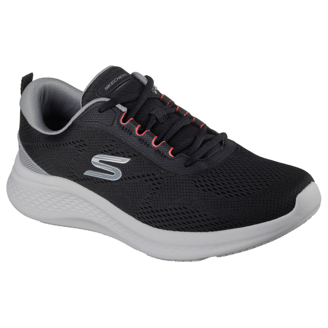 Skechers 233184 — SKECH-LITE PRO 2.0 - BERRIX BKGY Black Engineered Mesh Lace Up