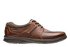 Clarks Cotrell Walk Tobacco - Wide Fit