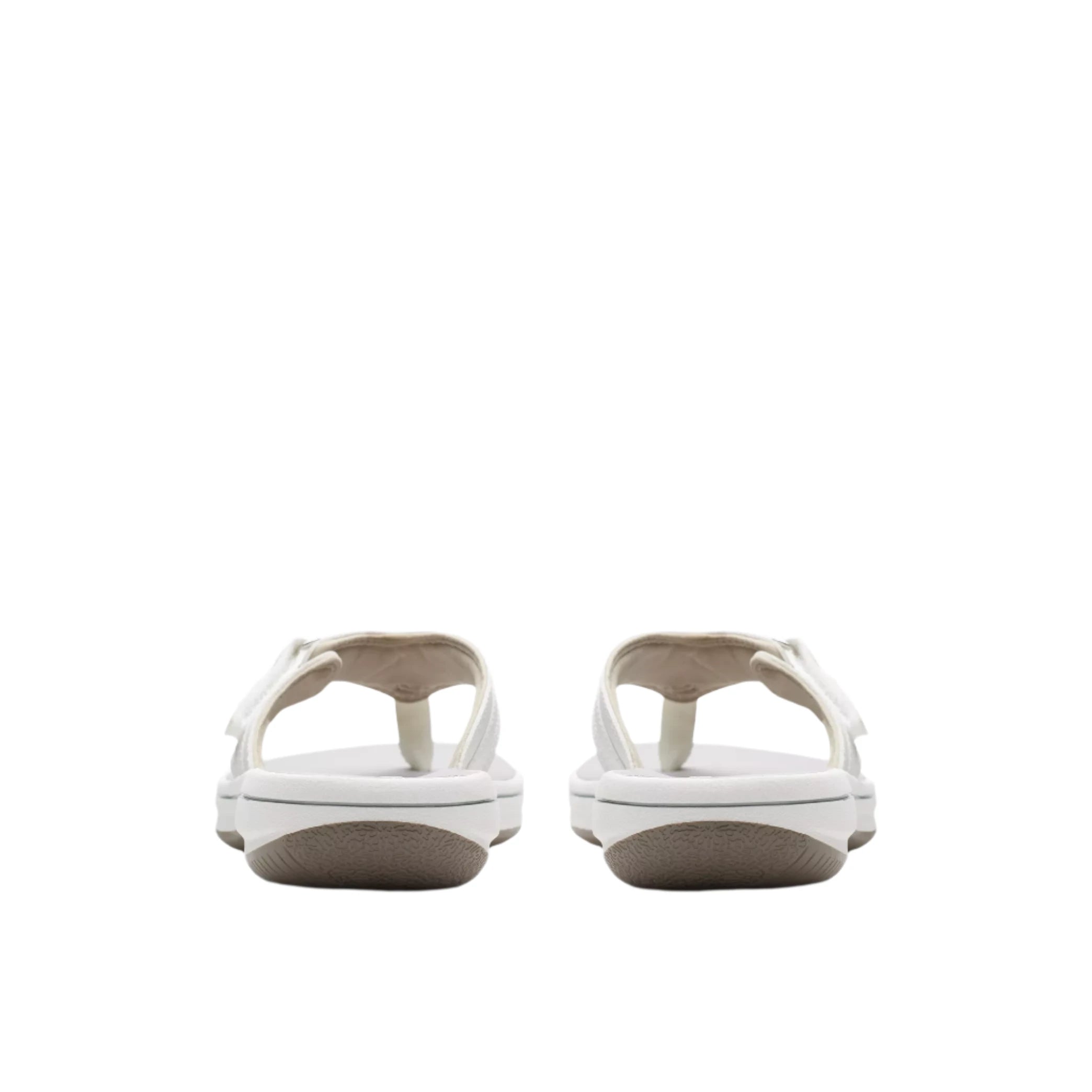 Clarks brinkley sea white clearance