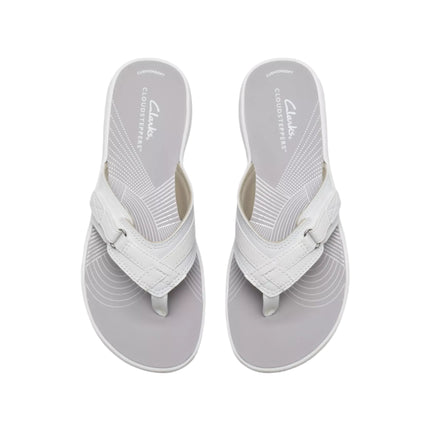 Clarks Brinkley Sea White Synthetic