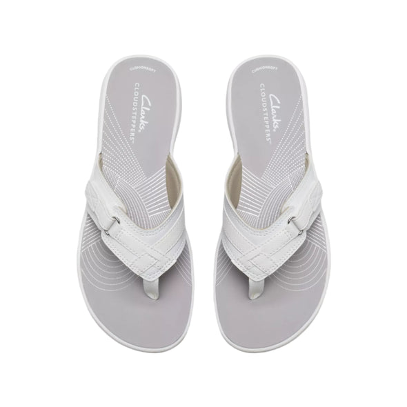 Clarks Brinkley Sea White Synthetic