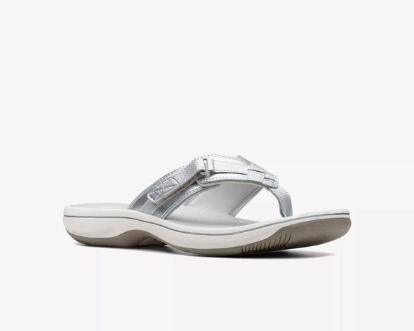 Clarks Brinkley Sea Silver Synthetic