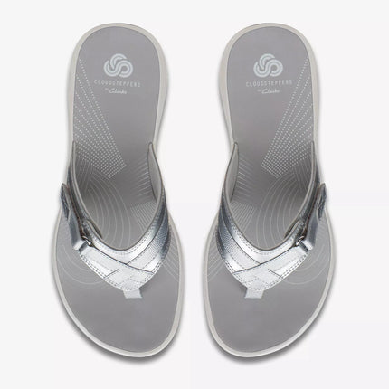 Clarks Brinkley Sea Silver Synthetic
