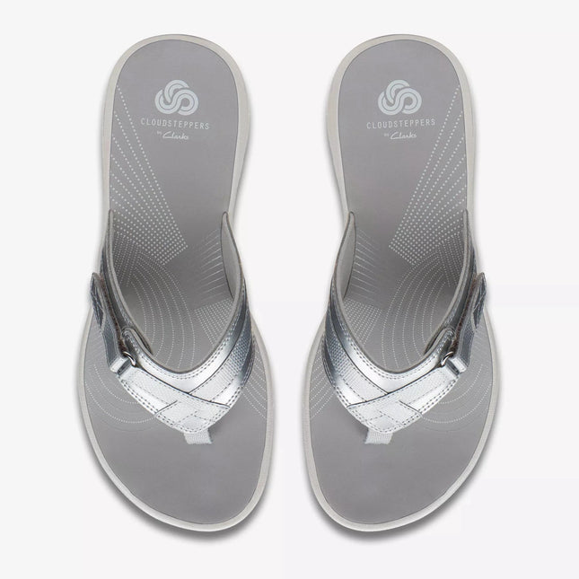 Clarks Brinkley Sea Silver Synthetic