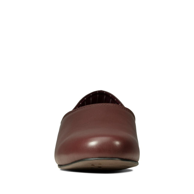 Clarks Harston Elite Burgundy Leather - Standard Width
